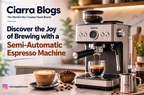 Discover the Joy of Brewing with a Semi-Automatic Espresso Machine